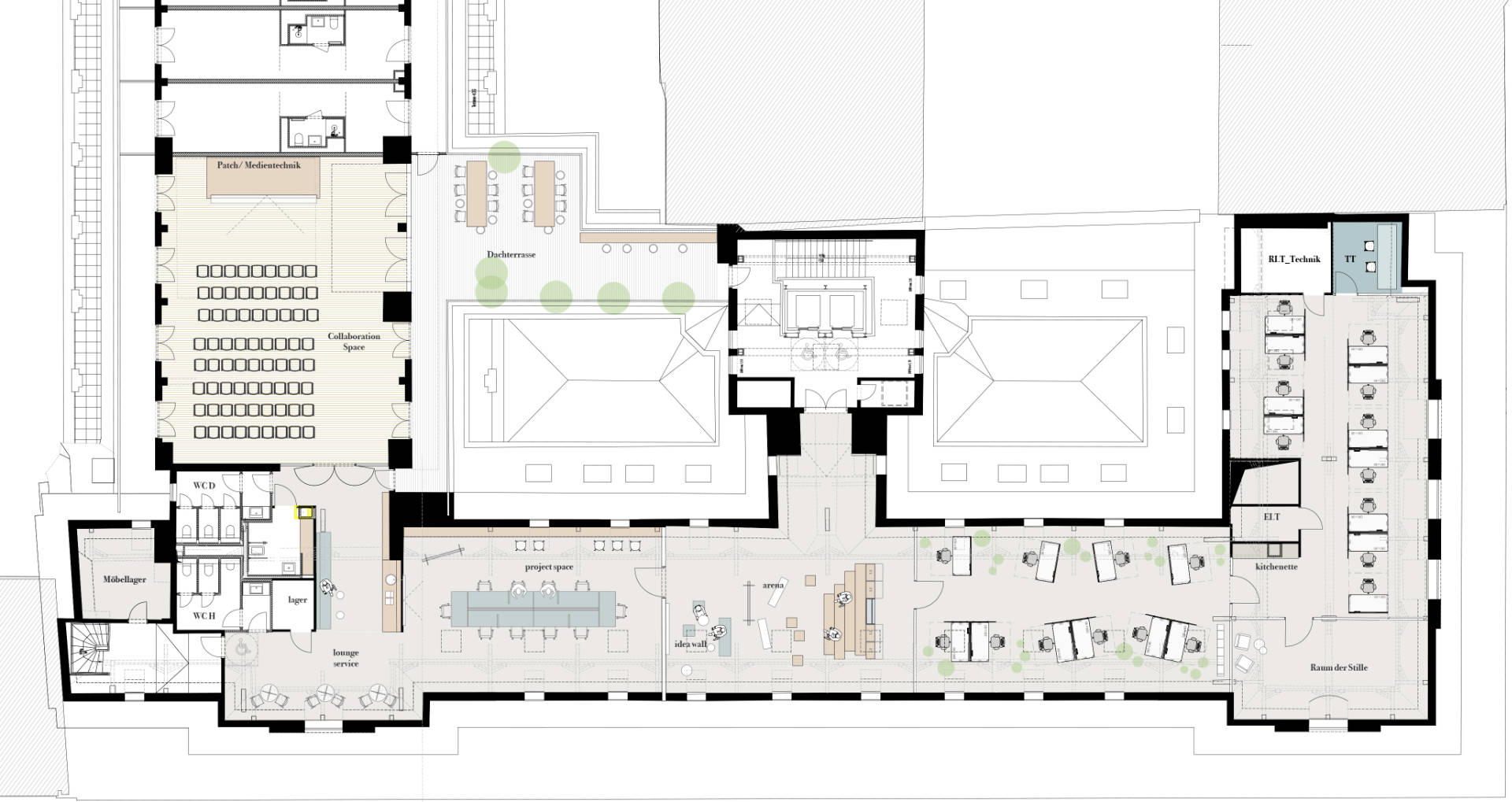 Dresdner Hof Interior - Office Space